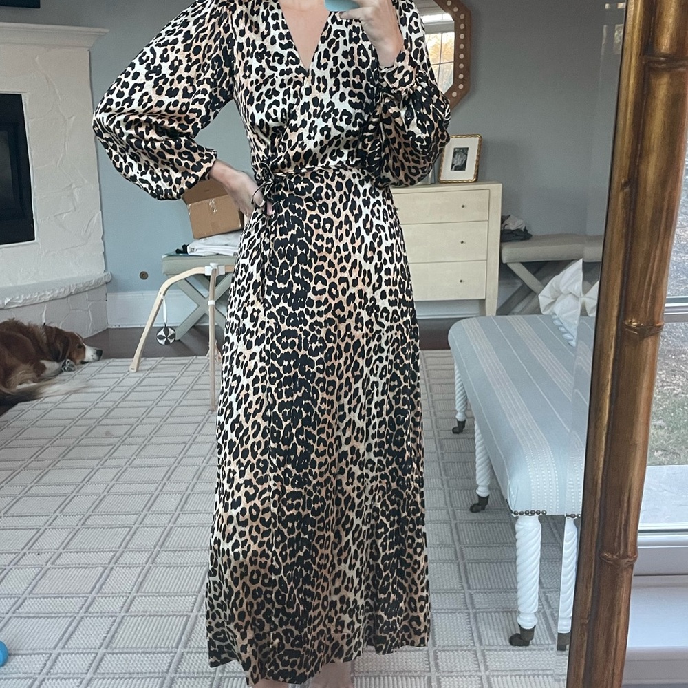 Fannie Cheetah Dress